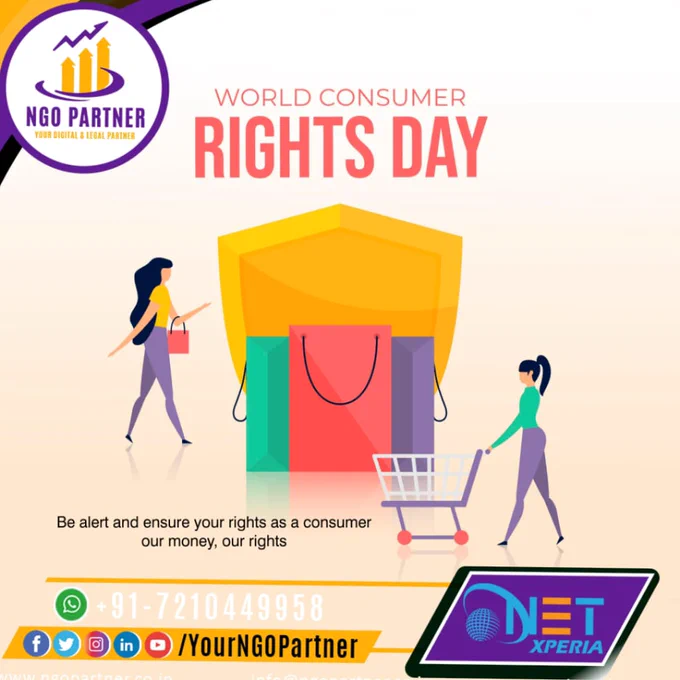 ।। NGO Partner, Net Xperia ।।

World Consumers Rights Day

#WorldConsumersRightsDay #NGORegistration #80GRegistration #12ARegistration #DigitalPartner #LegalPartner #ChildHealthcareNGOInIndia #WashYourHand #CleanDesinfect #HealthCareNGOInIndia #NGOIndia #YourNGOPartner #NetXperia #WebDevelopment #Software #SEO #SearchEngineOptimization #LogoDesign #Blog #Domain #Hosting #WebDesign #DigitalMarketing #MobileApp #NetXperia

WhatsApp Us :  https://api.whatsapp.com/send?phone=917210449958
https://www.ngopartner.co.in  । https://www.netxperia.com