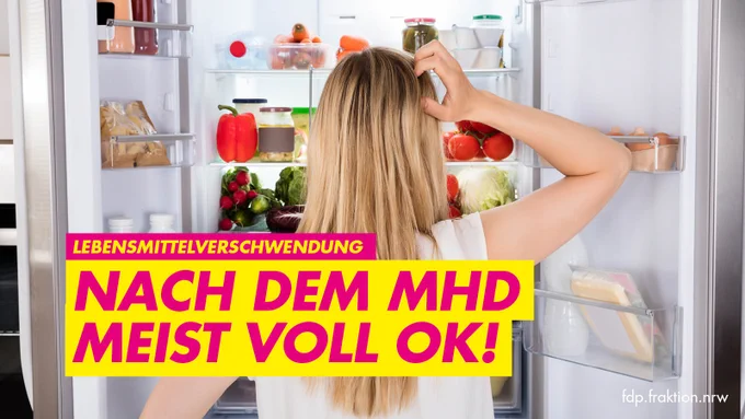 Lebensmittelverschwendung: Nach dem MHD meist voll OK!