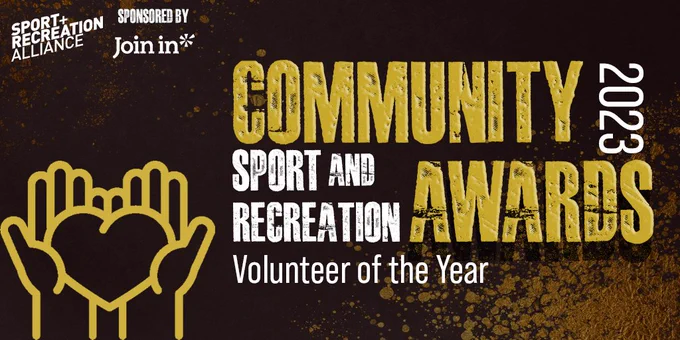 Volunteer of the Year sponsored by Join In graphic
