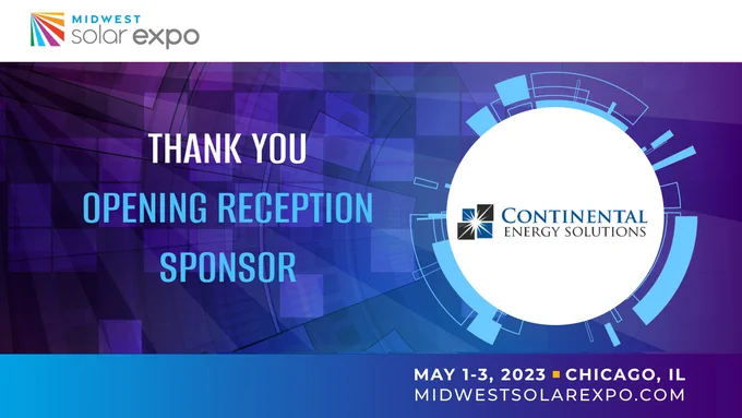 Opening Reception Sponsor Continental Energy Solutions