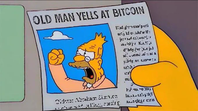 Old mans yells at Bitcoin @OKX