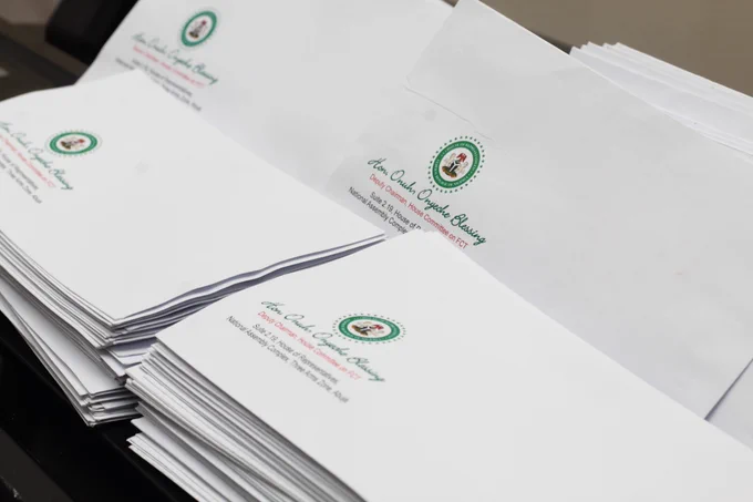 custom envelopes