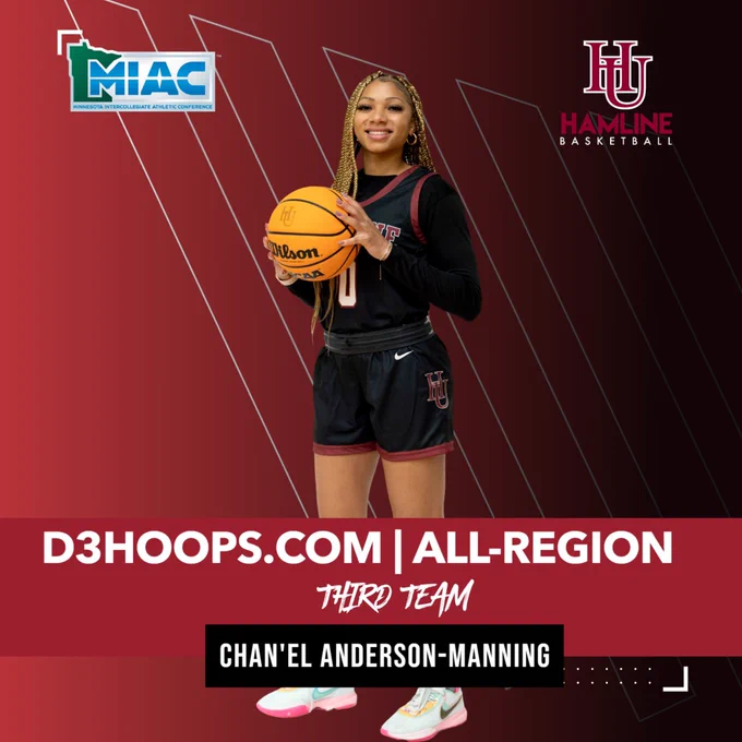 Chan’el Anderson-Manning, Senior @Hamline University