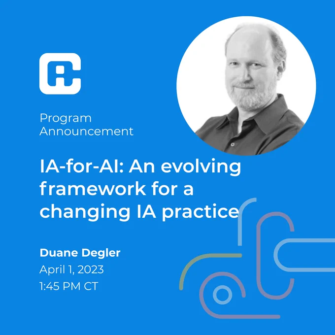 Image of Duane Degler for their talk at IAC23