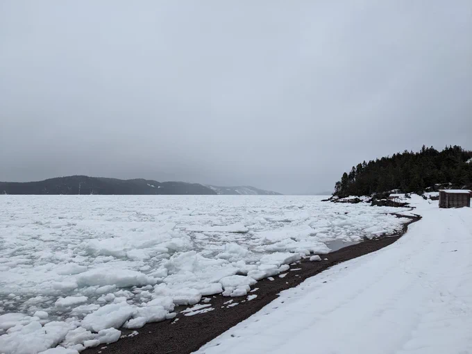 Beach in Britannia.