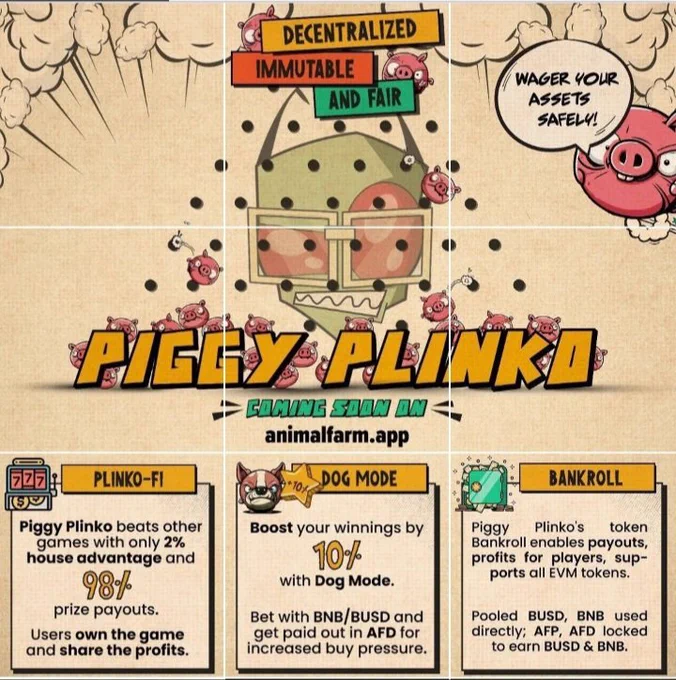 Drip the no.1 crypto in all of Defi.

The ecosystem by @F0r3x_Shark is wealth making.

Get more info here: https://rb.gy/pwzerm

#dripnetwork #animalfarm #drip #DDD #PiggyPlinko  #dripgarden #dripcommunity 