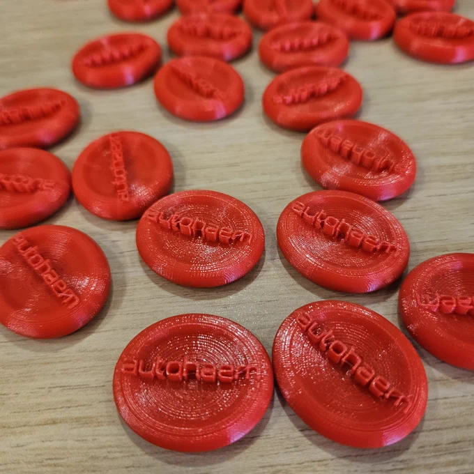 3D printed autohaem red blood cells.