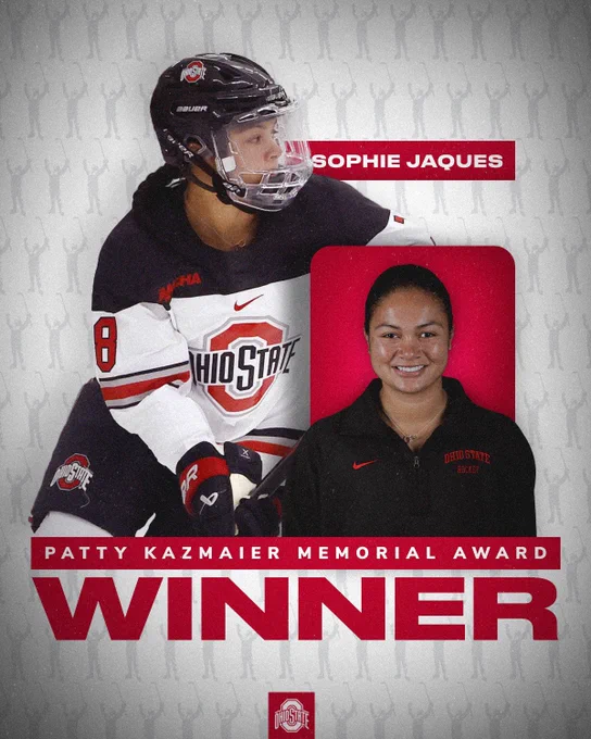 Sophie Jaques - Patty Kazmaier Memorial Award Winner