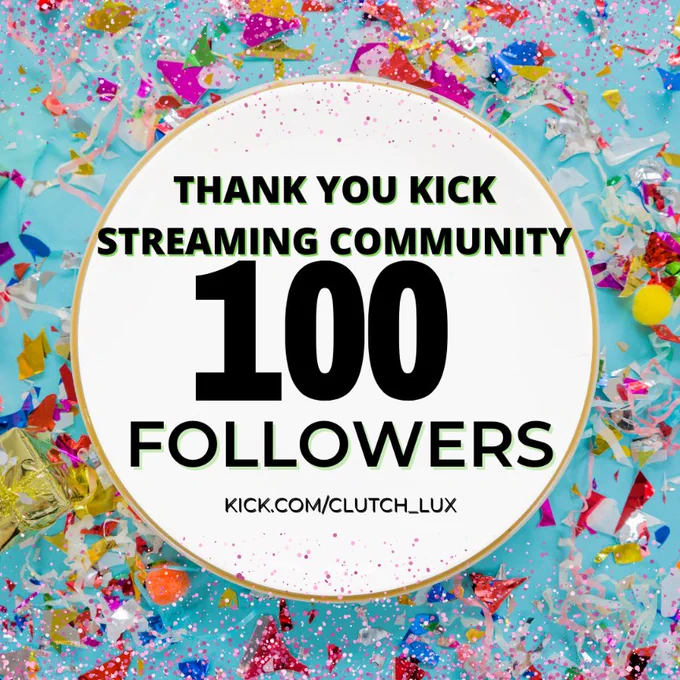 Join me on my stream channel and let's game together! kick.com/clutch_lux