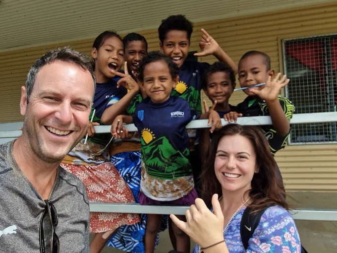 The beautiful kids of Makogai Island!