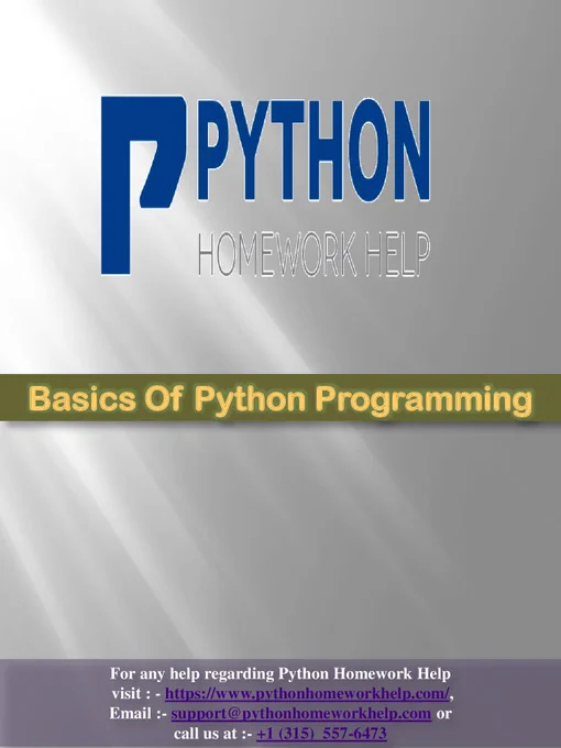 Pay for Python Homework