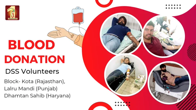 The ability to save years of someone's life with your 15 minutes of Blood Donation is a superpower! Use it well and save as many lives as you can like the Dera Sacha Sauda volunteers do with regular blood donation drives!