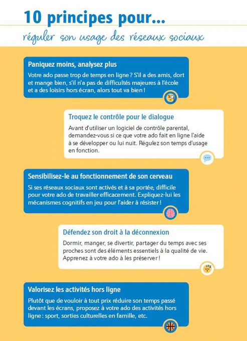 Extrait du livre "10 principes pour réguler son usages sur les réseaux sociaux" page 1