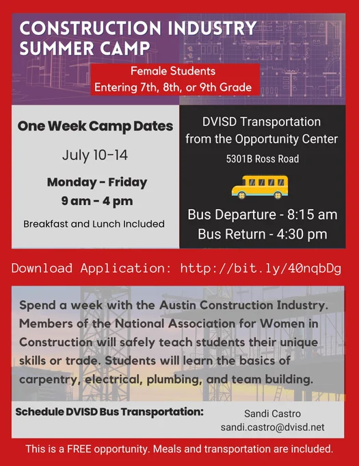English Flier for summer camp