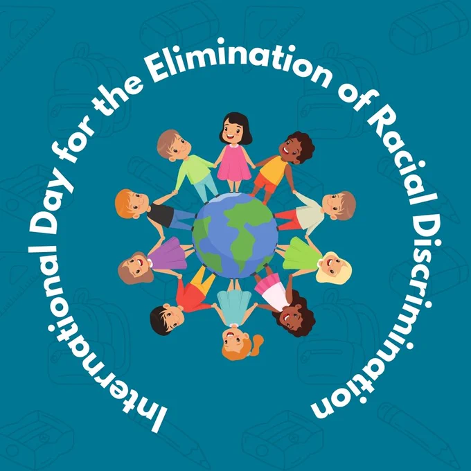 This year's theme for International Day for the Elimination of Racial Discrimination is “Voices for Action Against Racism" - learn more at https://www.un.org/en/observances/end-racism-day