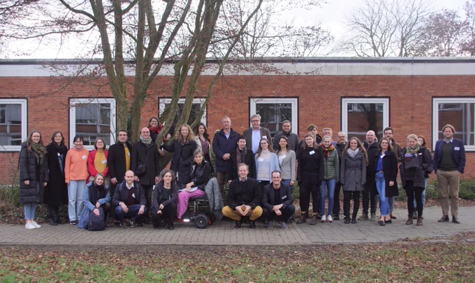 Group picture of people involved in the graduate school "Neuromodulation" at the University of Oldenburg