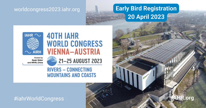Early Bird Registration 20 April 2023 40th IAHR World Congress