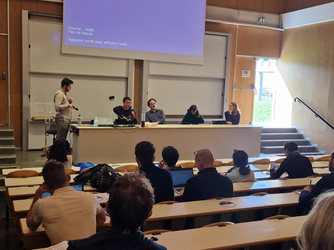 Photos des intervenants de la table ronde sur le démarche low-tech en entreprise