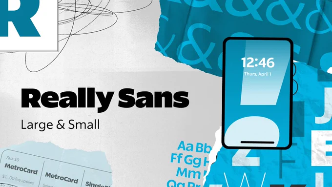 A collage of images found in the case study, including an illustration of a mobile phone, and torn pieces of paper with alphabets on them.