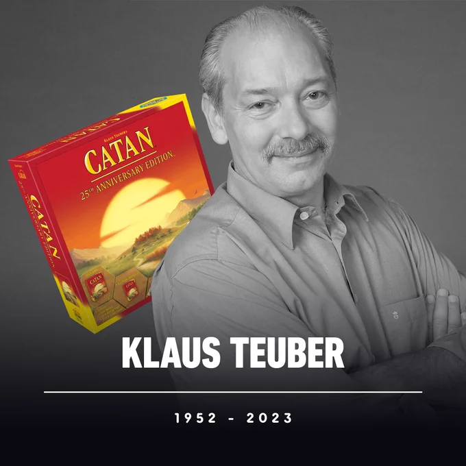 Klaus Teuber

1952 to 2023
