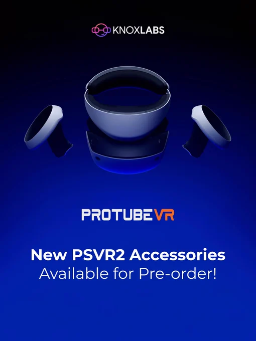 New PSVR2 Accessories. Available for Pre-order at Knoxlabs VR Marketplace
