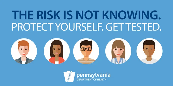 The risk is not knowing. Protect yourself. Get tested.