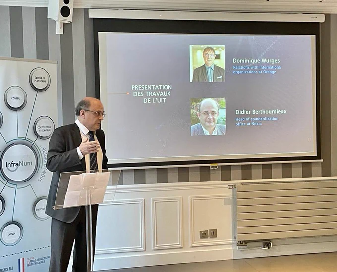 Here is our Partner2Connect partner Nokia at InfraNum discussing their progress