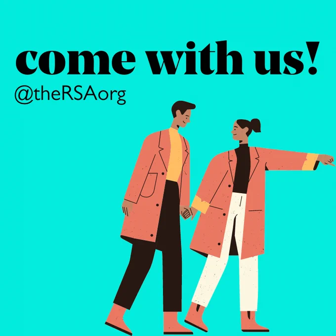 Come with us! @theRSAorg