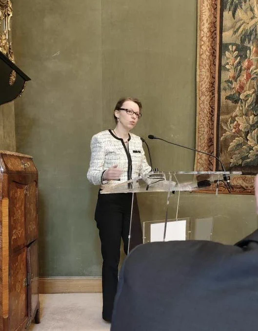 Héloïse Dufour au pupitre