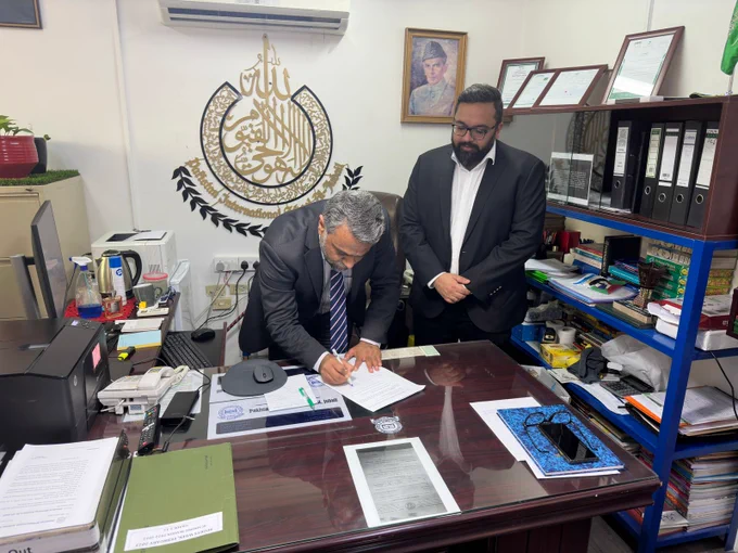 MoU Signing ceremony between PSAI Jubail and LearnOBots