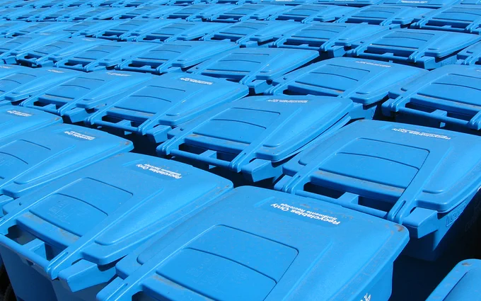 Recycling bins