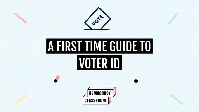 Text - 'A first time guide to voter ID'