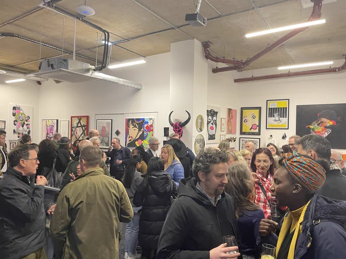 Wallis Road Studios, Hackney Wick official opening 
