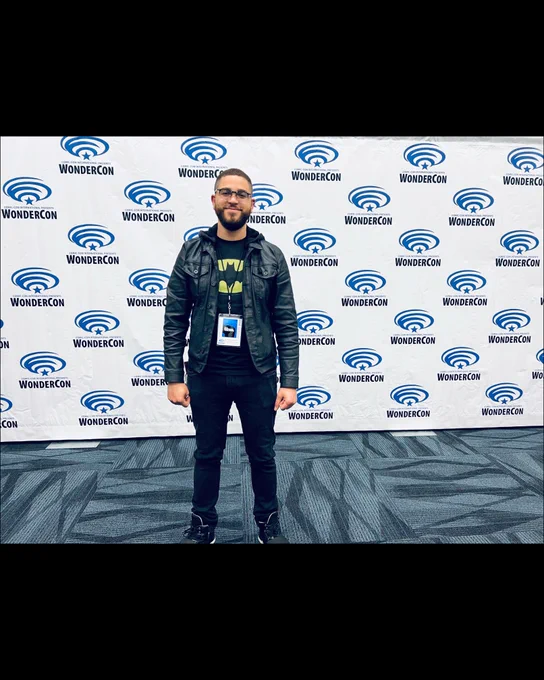 Composer of Warner Bros and DC Animation’s “Batman: The Doom that Came to Gotham”, Stefan L. Smith at WonderCon 2023.