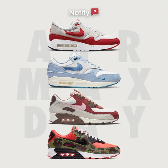 Nike Air Max Day Releases - Past 4 Years
