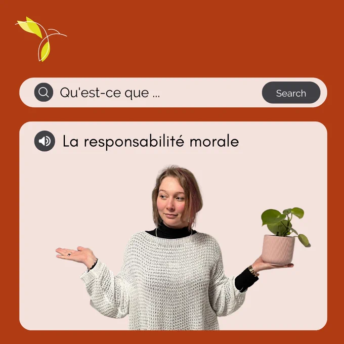 Qu'est-ce que la responsabilité morale : Dans le cadre de l’accessibilité web, on peut voir ça comme la prise d’initiative

L'image présente Emma qui tient une plante d'une main, et regarde l'autre qui est vide.
