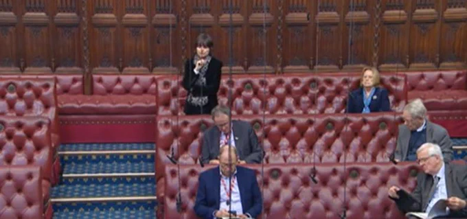 House of Lords debating Levelling Up & Regeneration Bill 