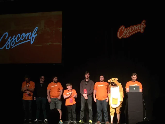Photo from CSSConf Australia