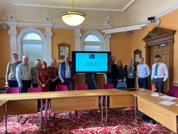 Representatives of the Cumbria Social Housing Consortium