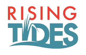 Logo that says Rising TIDES
