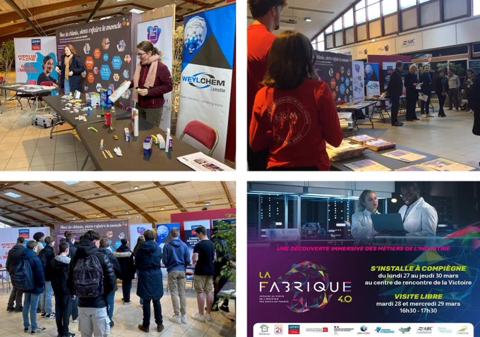 ESCOM Chimie à la Fabrik 4.0 Compiègne