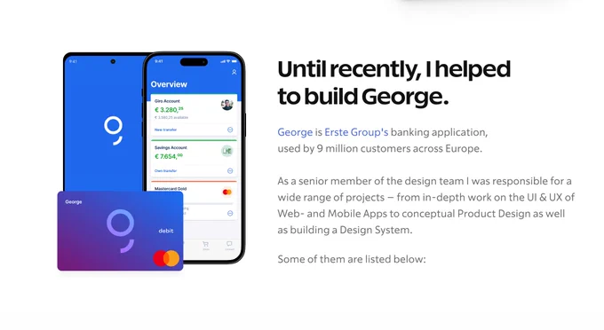 Screenshots from the website showing both optical sizes of Really Sans used together in harmony.