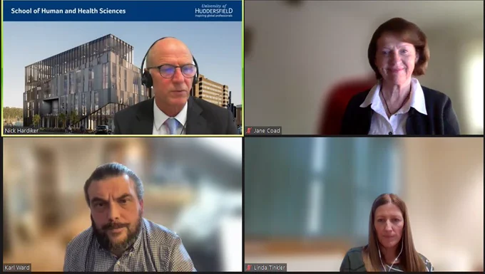 panel on zoom webinar