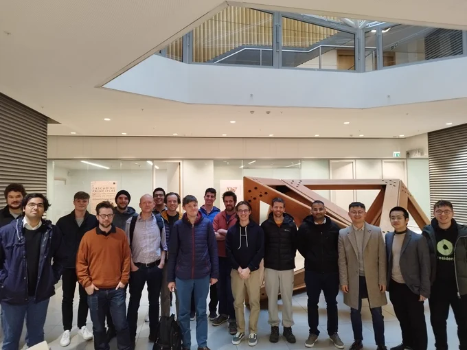 A group picture at the end of the Hackathon.