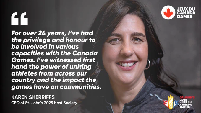 "For over 24 years, I’ve had the privilege and honour to be involved in various capacities with the Canada Games. I’ve witnessed first hand the power of uniting athletes from across our country and the impact the games have on communities."