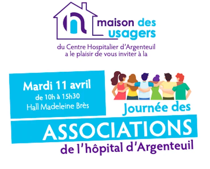 ❗️NE MANQUEZ PAS... la journée des associations au centre hospitalier d'Argenteuil, à laquelle participera l'Association France Ekbom - Syndrome des jambes sans repos le 11 avril. Votre correspondante régionale, Sophie Fedy et Robert Parisot, Président de l'AFE, seront présents sur le stand de 10h à 15h30. Si vous le souhaitez, vous pouvez nous y retrouver. Nous vous y accueillerons avec plaisir📲https://www.france-ekbom.fr/events/
#FranceEkbom #AFE #WillisEkbom #sjsr