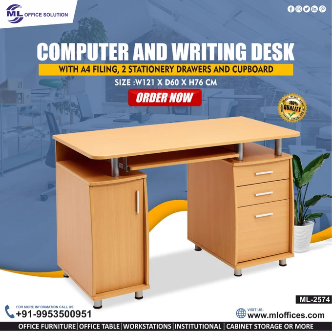 Computer & Writing Desk