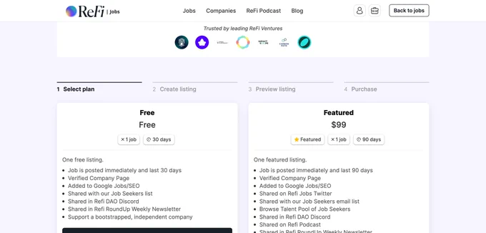 We now have a Free job posting option 🌳😀
