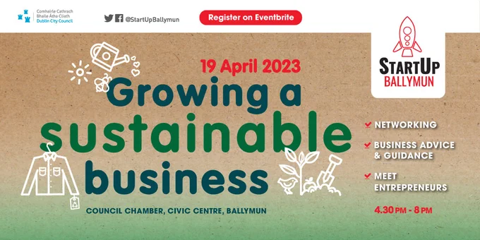 StartUp Ballymun is back on 19 April, all female panel, mentoring, local businesses & agencies