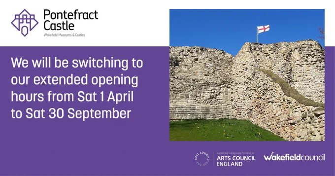 We will be switching to our extending opening hours from Saturday 1 April to Saturday 30 September